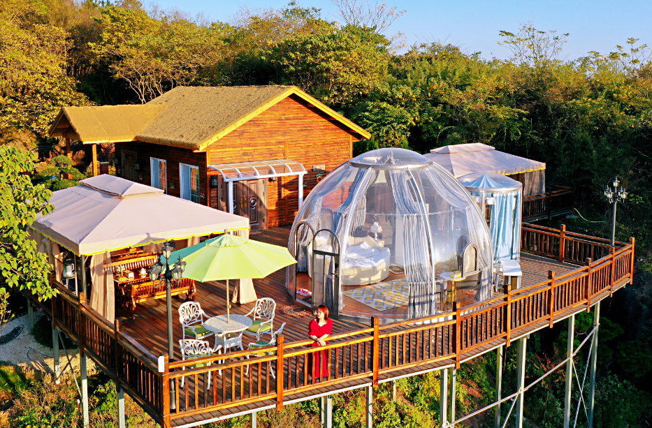 透明星空泡泡屋,是秋天惊喜的铺垫(图2) 透明星空泡泡屋,是秋天惊喜的铺垫(图2)