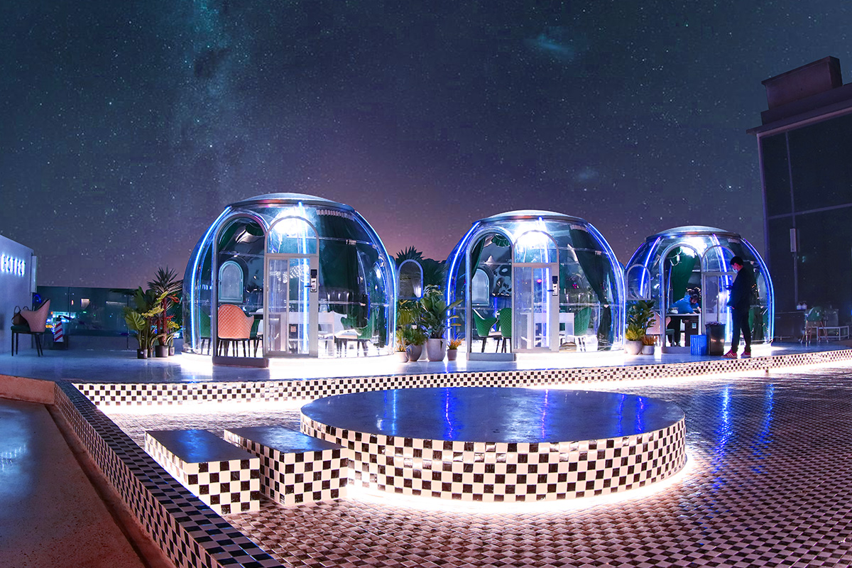 360°全方位透明星空房,实现了房屋与自然浑然一体!(图2) 360°全方位透明星空房,实现了房屋与自然浑然一体!(图2)