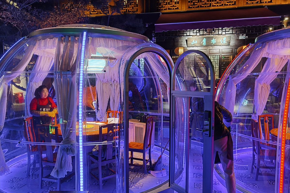 360°全方位透明星空房,实现了房屋与自然浑然一体!(图1) 360°全方位透明星空房,实现了房屋与自然浑然一体!(图1)