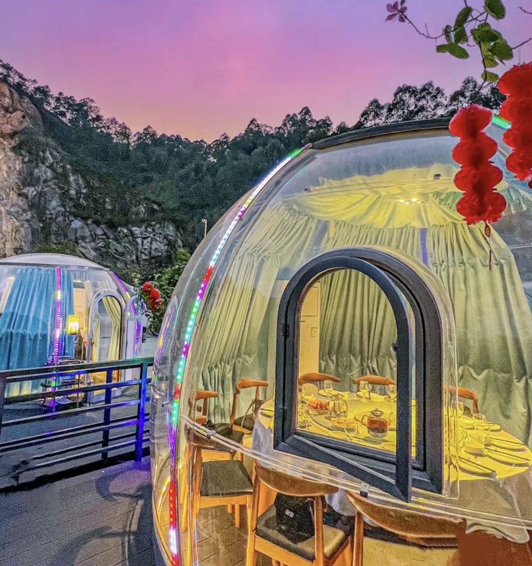 餐厅引流必备神器：星空房网红打卡屋(图5)