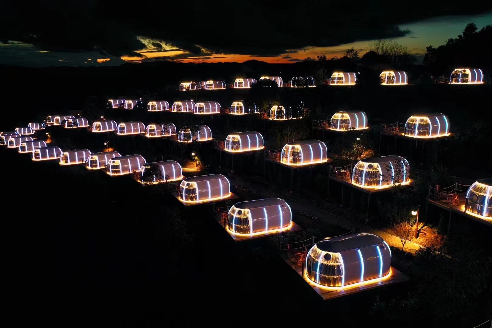 集创意设计与舒适住宿为一身的星空房，打造睡不够的露营地(图7)