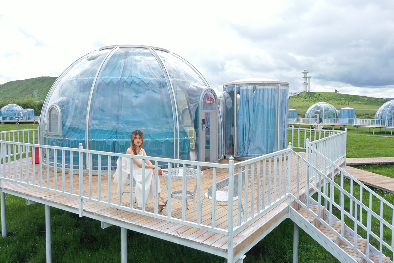 360度全透明星空房，给你不一样的视觉体验